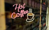 Neon Signs displaying